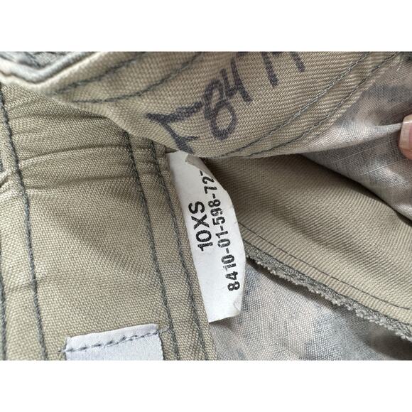 USAF Airman Battle Uniform Pants Women's 10 XS Green Camouflage Cargo Tactical - Picture 6 of 11